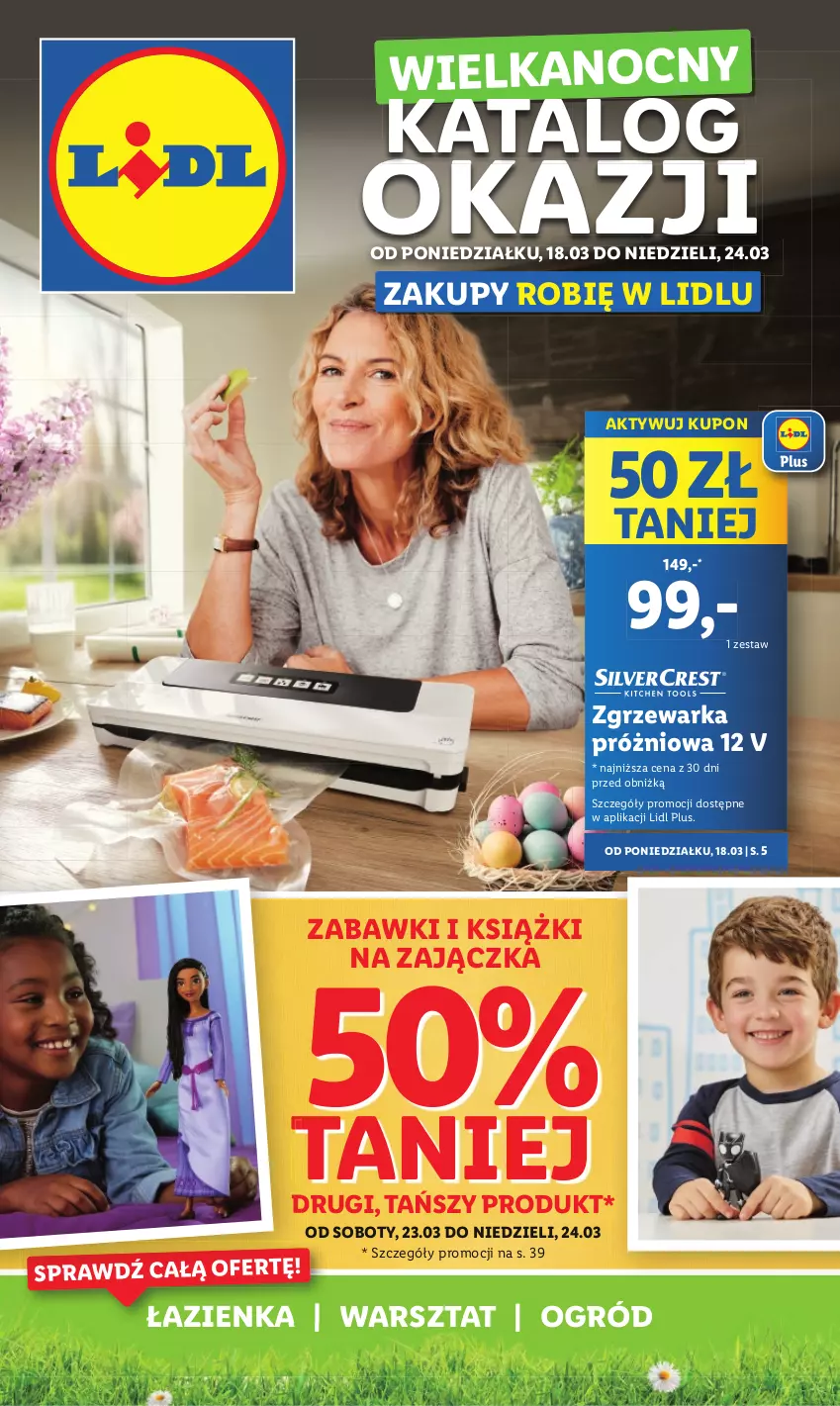 Gazetka promocyjna Lidl - GAZETKA - ważna 18.03 do 24.03.2024 - strona 1 - produkty: Ogród, Warka