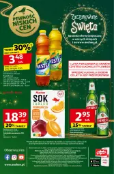 Gazetka promocyjna Auchan - Gazetka Pewność Niskich Cen Supermarket Auchan - Gazetka - ważna od 11.12 do 11.12.2024 - strona 14 - produkty: Piwa, Sok, Ser, Por, Gra, Tera, Napój, Nestea, Fa