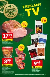 Gazetka promocyjna Auchan - Gazetka Pewność Niskich Cen Supermarket Auchan - Gazetka - ważna od 11.12 do 11.12.2024 - strona 3 - produkty: Sok, Schab wieprzowy, Czekolada, Lindt