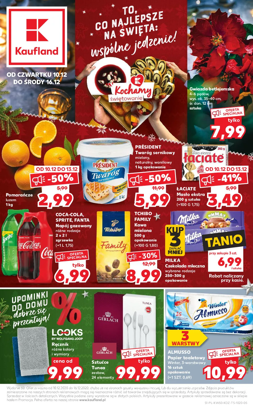 Gazetka promocyjna Kaufland - Wspólne święta - ważna 10.12 do 16.12.2020 - strona 1