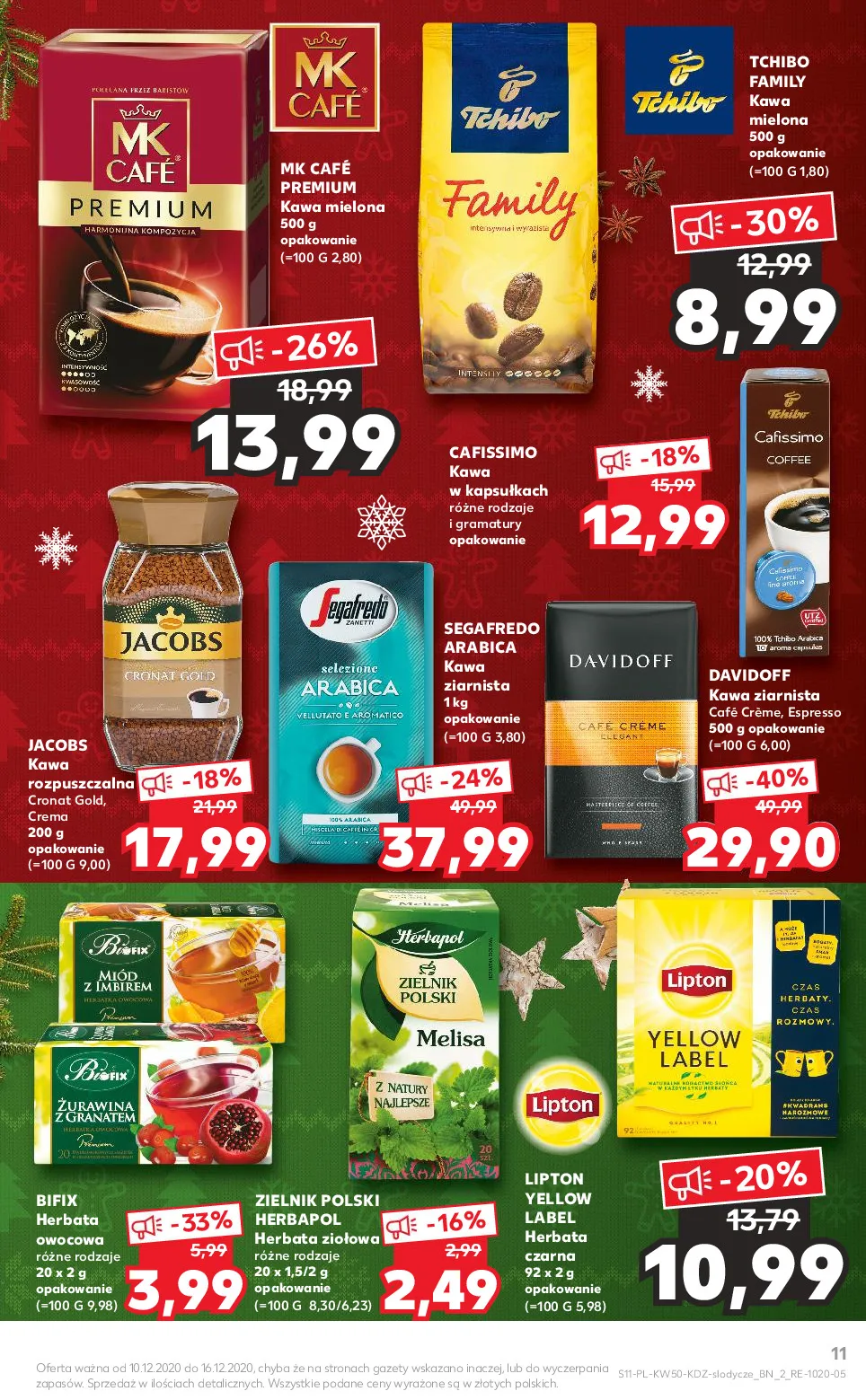 Gazetka promocyjna Kaufland - Wspólne święta - ważna 10.12 do 16.12.2020 - strona 11