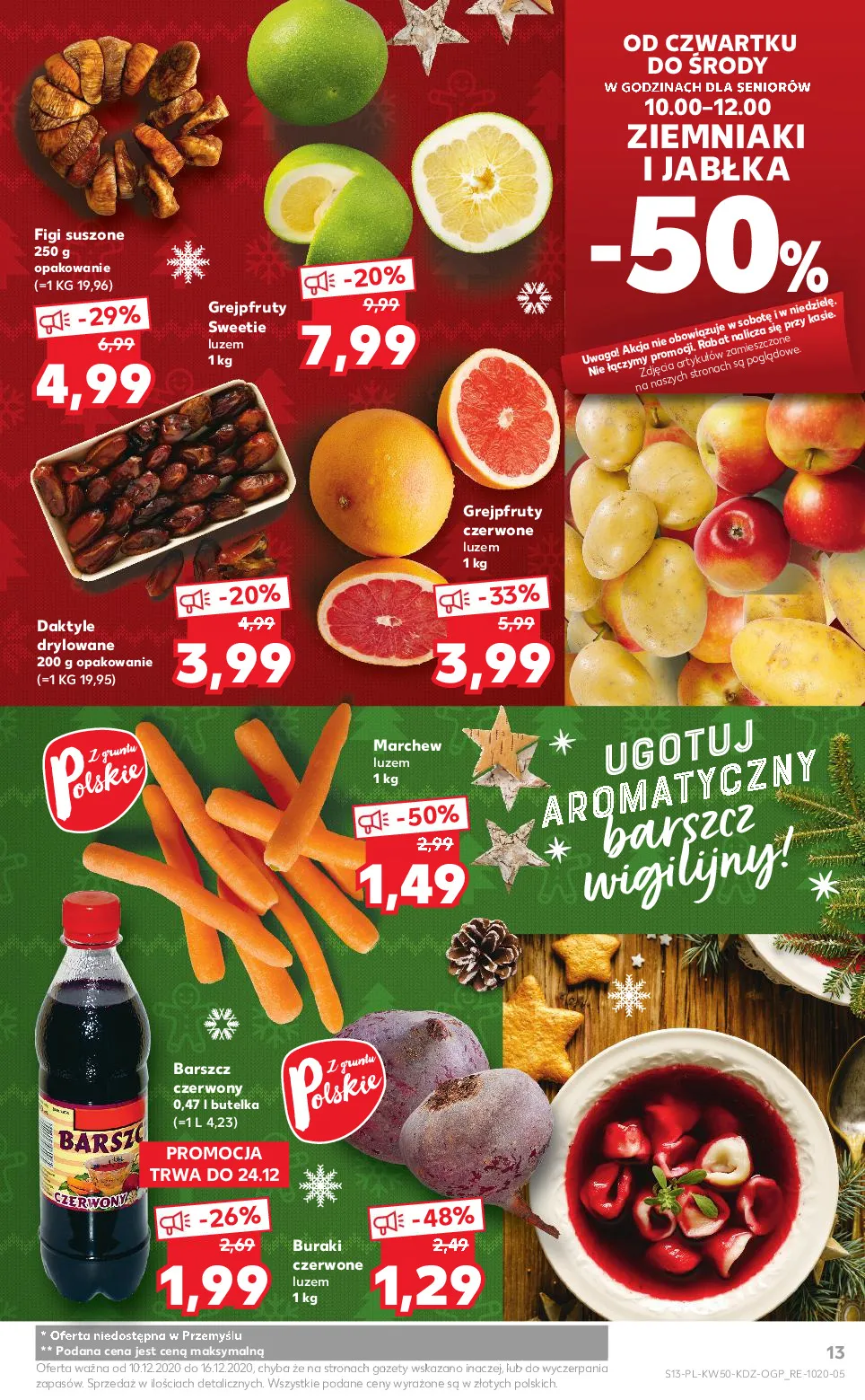 Gazetka promocyjna Kaufland - Wspólne święta - ważna 10.12 do 16.12.2020 - strona 13