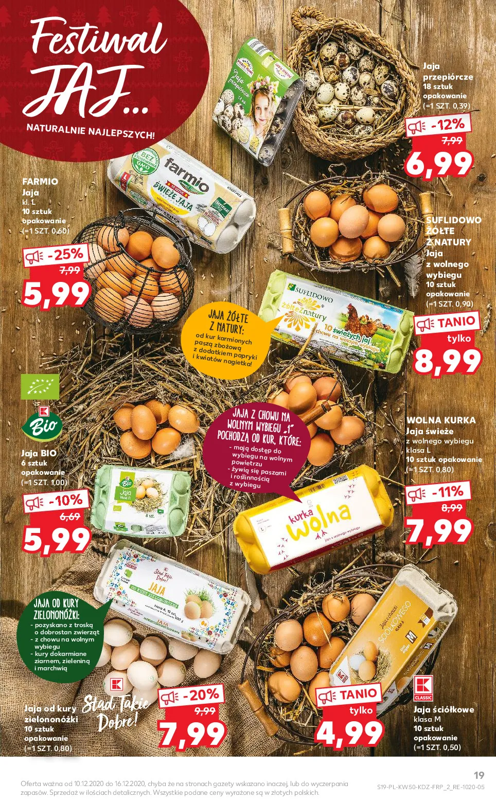 Gazetka promocyjna Kaufland - Wspólne święta - ważna 10.12 do 16.12.2020 - strona 19