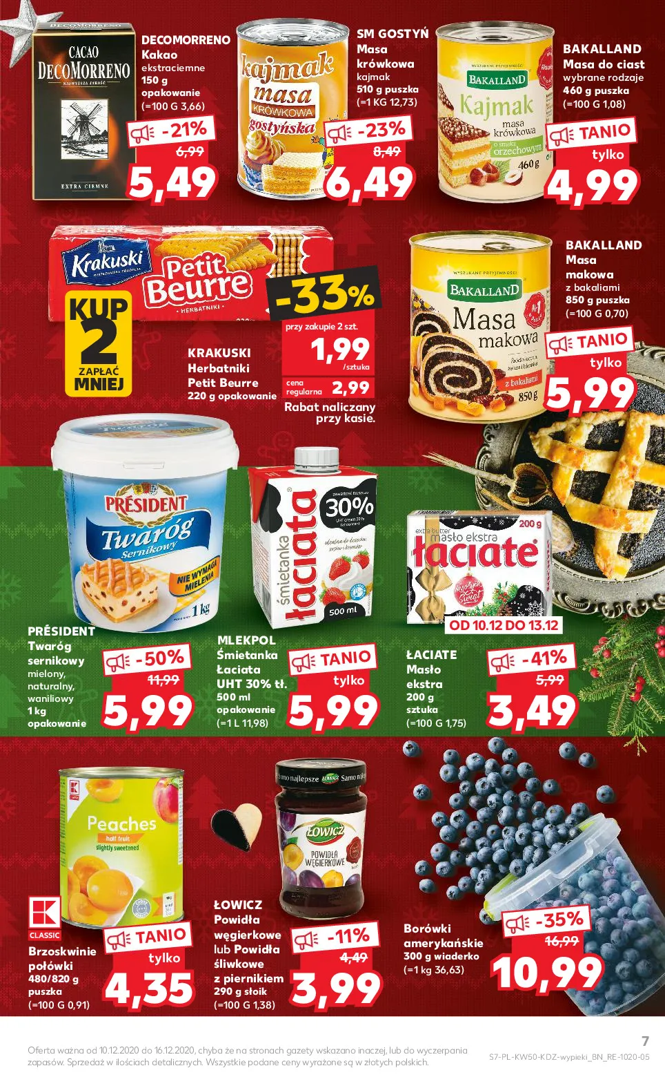 Gazetka promocyjna Kaufland - Wspólne święta - ważna 10.12 do 16.12.2020 - strona 7