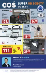 Gazetka promocyjna Aldi - COŚ na przyszły tydzień - Gazetka - ważna od 28.01 do 28.01.2023 - strona 10 - produkty: Piec, Top, Rum, Gin, Drabina, Telefon, Głośnik, Reflektor LED, Reflektor, Zaworki, Drzwi, Fa