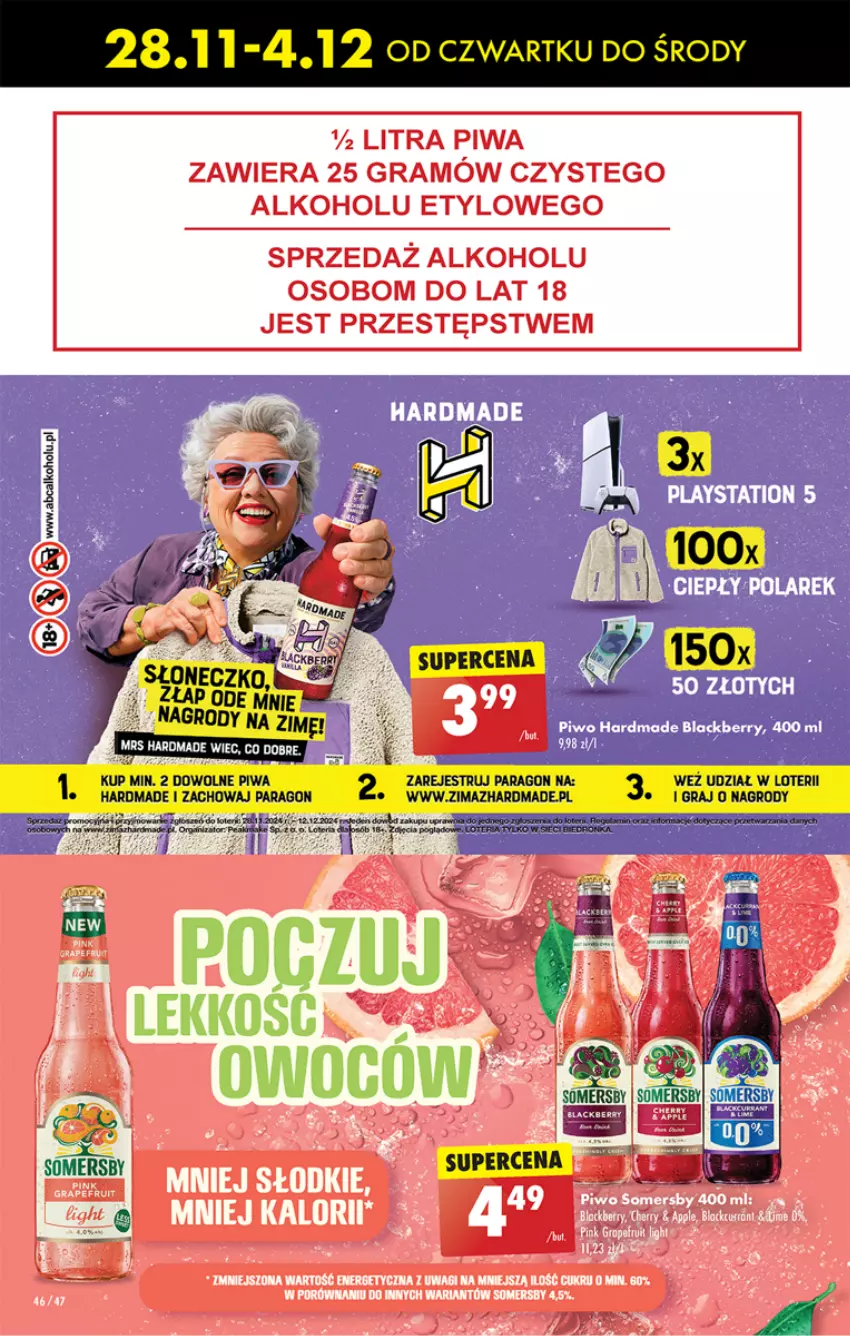 Gazetka promocyjna Biedronka - Od czwartku - ważna 28.11 do 04.12.2024 - strona 64 - produkty: Gra, Lack, Piwa