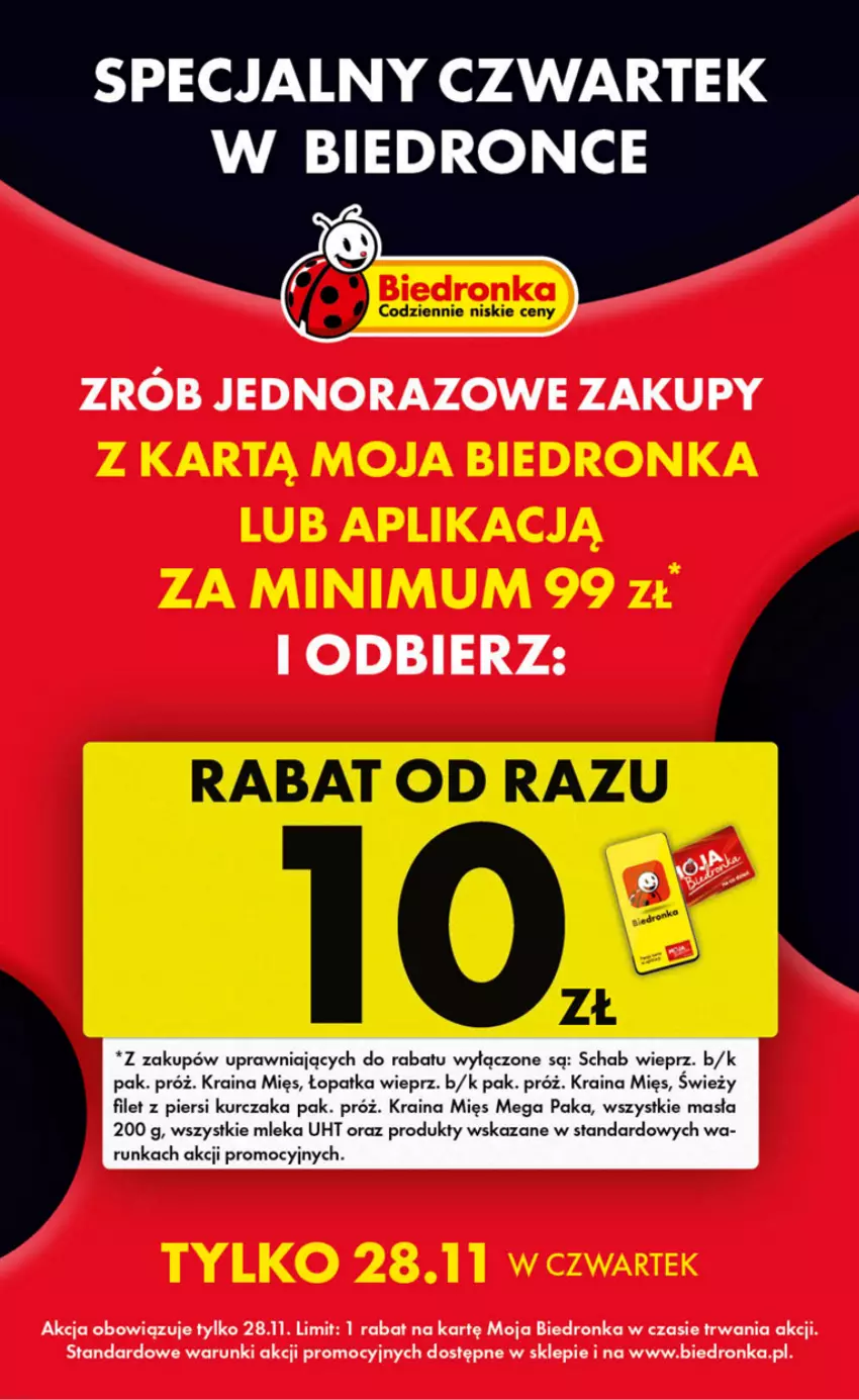 Gazetka promocyjna Biedronka - Od czwartku - ważna 28.11 do 04.12.2024 - strona 8 - produkty: Dron, Filet z piersi kurczaka, Kurczak