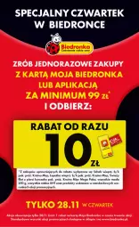 Gazetka promocyjna Biedronka - Od czwartku - Gazetka - ważna od 04.12 do 04.12.2024 - strona 8 - produkty: Kurczak, Filet z piersi kurczaka, Dron