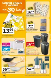 Gazetka promocyjna Auchan - Gazetka 30 Lat Hipermarket Auchan - Gazetka - ważna od 28.01 do 28.01.2026 - strona 38 - produkty: Kosz, Rękawica kuchenna, Patelnia, Kawiarka