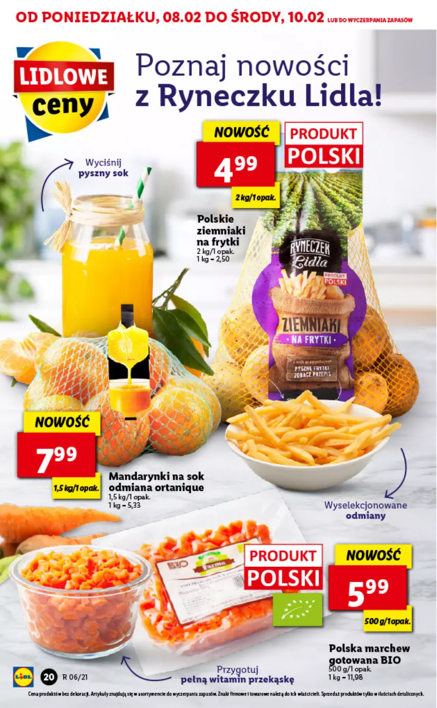 Gazetka promocyjna Lidl - GAZETKA - ważna 08.02 do 10.02.2021 - strona 20