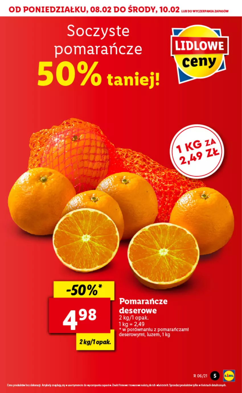 Gazetka promocyjna Lidl - GAZETKA - ważna 08.02 do 10.02.2021 - strona 5