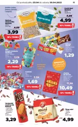 Gazetka promocyjna Netto - Gazetka spożywcza - Gazetka - ważna od 30.04 do 30.04.2022 - strona 11 - produkty: Ciastka, Dawtona, Mus, Cukier, Dr Gerard, Cynk, Herbatniki, Czekolada, Pestki dyni, Baton, Piña Colada, Cukierki, Kakao, Nestlé