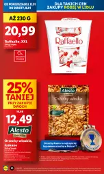 Gazetka promocyjna Lidl - GAZETKA - Gazetka - ważna od 15.01 do 15.01.2025 - strona 10 - produkty: Orzechy włoskie, Migdały, Raffaello, Fa