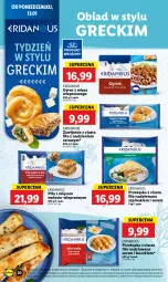 Gazetka promocyjna Lidl - GAZETKA - Gazetka - ważna od 15.01 do 15.01.2025 - strona 24 - produkty: Ser, Gyros, Szpinak