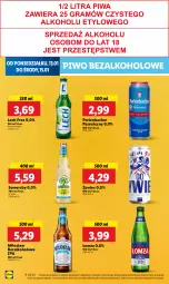 Gazetka promocyjna Lidl - GAZETKA - Gazetka - ważna od 15.01 do 15.01.2025 - strona 48 - produkty: Piwo, NBA, Somersby, Limonka, Mięta