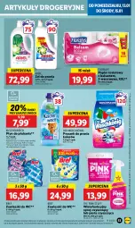 Gazetka promocyjna Lidl - GAZETKA - Gazetka - ważna od 15.01 do 15.01.2025 - strona 59 - produkty: Papier, Zawieszki, Bref, Proszek do prania, Papier toaletowy, Płyn do płukania, König, Flora, Ariel