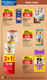 Gazetka promocyjna Lidl - GAZETKA - Gazetka - ważna od 15.01 do 15.01.2025 - strona 60 - produkty: Gra, Pasztet, Sheba, Przysmak dla kota, Pedigree, Sucha karma