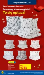 Gazetka promocyjna Lidl - GAZETKA - Gazetka - ważna od 07.12 do 07.12.2025 - strona 18 - produkty: Pościel, Pościel flanelowa
