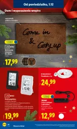 Gazetka promocyjna Lidl - GAZETKA - Gazetka - ważna od 07.12 do 07.12.2025 - strona 30 - produkty: Gry, Stacja pogodowa, Wycieraczka, Monitor, Bateria, Kokos, Listwa, LG