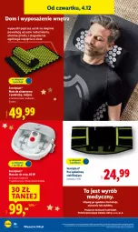 Gazetka promocyjna Lidl - GAZETKA - Gazetka - ważna od 07.12 do 07.12.2025 - strona 32 - produkty: Masażer, Poduszka