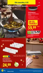 Gazetka promocyjna Lidl - GAZETKA - Gazetka - ważna od 07.12 do 07.12.2025 - strona 52 - produkty: Por, Kuchnia, Rolki, Patelnia