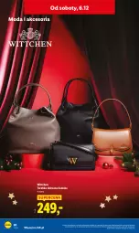 Gazetka promocyjna Lidl - GAZETKA - Gazetka - ważna od 07.12 do 07.12.2025 - strona 56 - produkty: Torebka, Moda, Wittchen