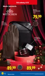 Gazetka promocyjna Lidl - GAZETKA - Gazetka - ważna od 07.12 do 07.12.2025 - strona 58 - produkty: Pasek, Moda, Wittchen