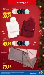 Gazetka promocyjna Lidl - GAZETKA - Gazetka - ważna od 07.12 do 07.12.2025 - strona 61 - produkty: Szal, Czapka, Chusta, Wittchen