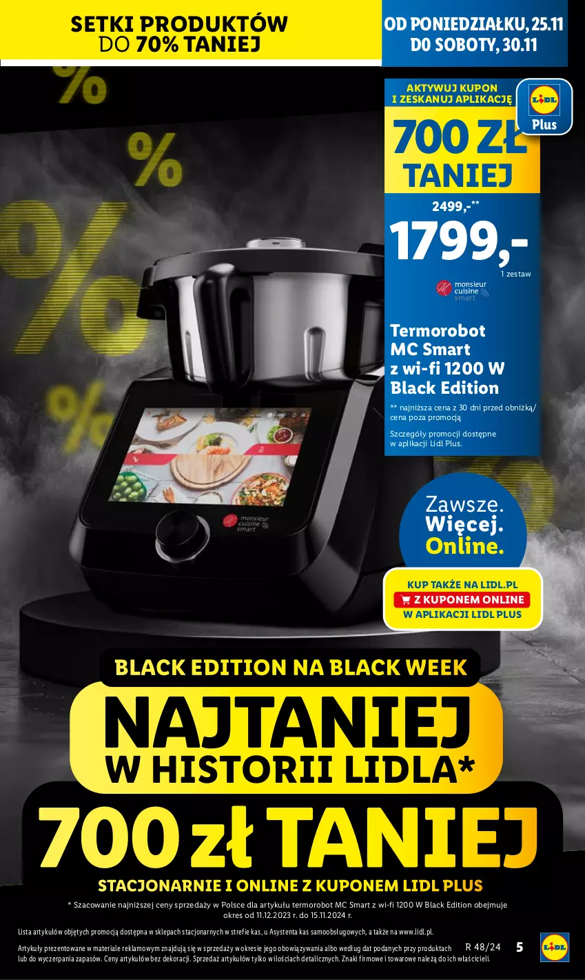 Gazetka promocyjna Lidl - GAZETKA - ważna 25.11 do 30.11.2024 - strona 5 - produkty: Lack, Robot