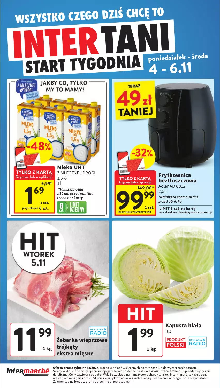 Gazetka promocyjna Intermarche - Gazetka Intermarche - ważna 30.10 do 06.11.2024 - strona 44 - produkty: Mleko