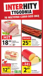 Gazetka promocyjna Intermarche - Gazetka Intermarche - Gazetka - ważna od 06.11 do 06.11.2024 - strona 8 - produkty: Ser, Gry, Salami, Szynka konserwowa, Szynka, Tarczyński, Kabanos, Ser salami, Masło