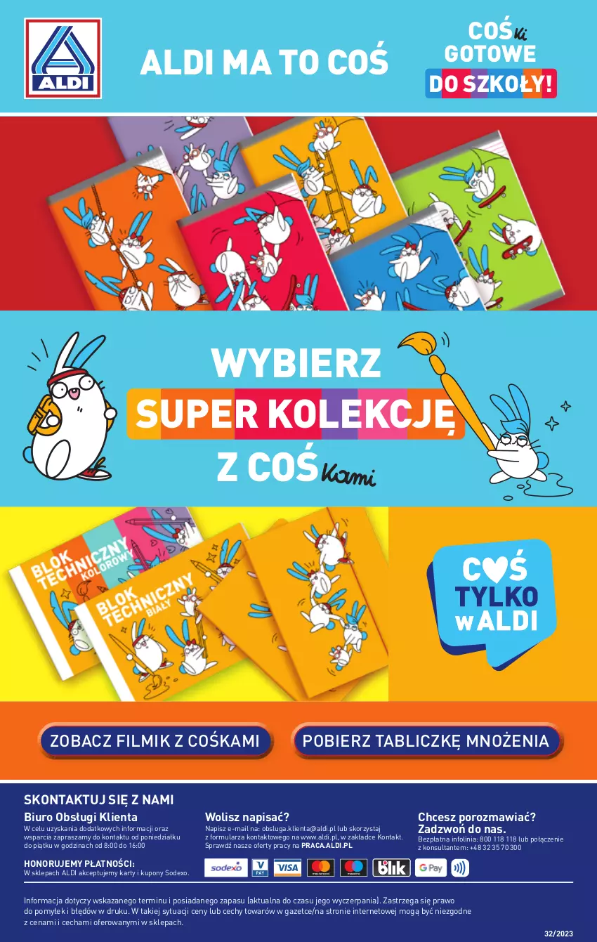 Gazetka promocyjna Aldi - Artykuły przemysłowe i tekstylia - ważna 09.08 do 12.08.2023 - strona 14 - produkty: Biuro, Noż, O nas, Por