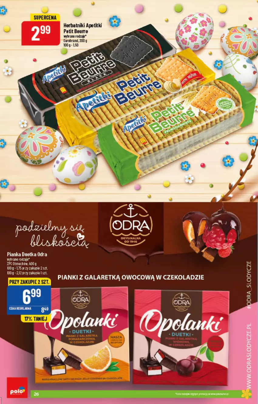 Gazetka promocyjna PoloMarket - Gazetka pomocyjna - ważna 13.04 do 19.04.2022 - strona 26 - produkty: Gala, Gin, Herbatniki, Lody