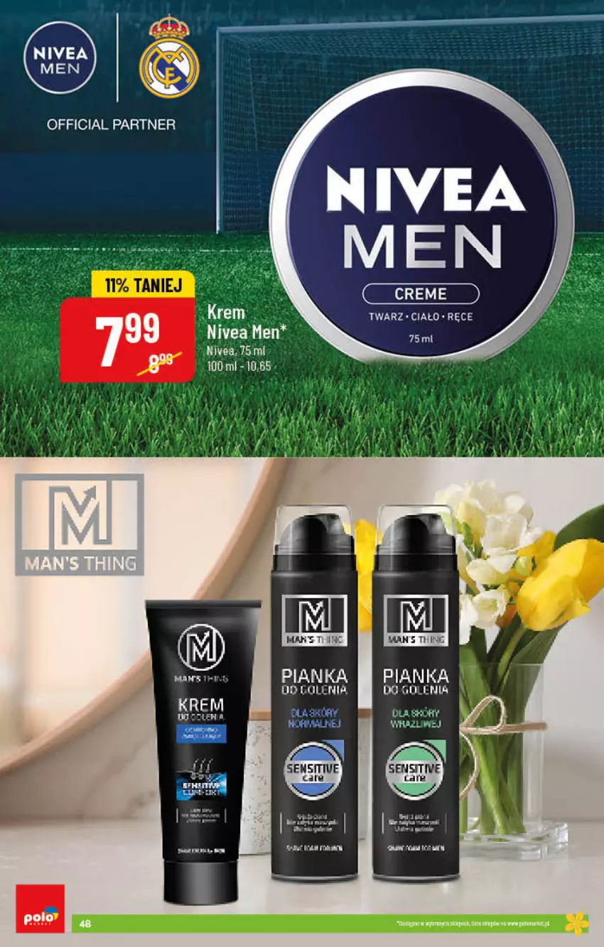 Gazetka promocyjna PoloMarket - Gazetka pomocyjna - ważna 13.04 do 19.04.2022 - strona 48 - produkty: Fa, Nivea, Nivea Men