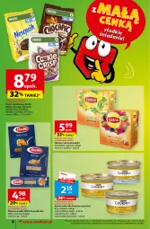 Gazetka promocyjna Auchan - Gazetka z MAŁĄ CENKĄ dźwigniesz więcej! Moje Auchan - Gazetka - ważna od 06.03 do 06.03.2024 - strona 8 - produkty: Makaron, Cheerios, Rum, Nesquik, Lion, Lipton, Gourmet Gold, Tuńczyk, Danio, Cini Minis, Barilla, Herbata