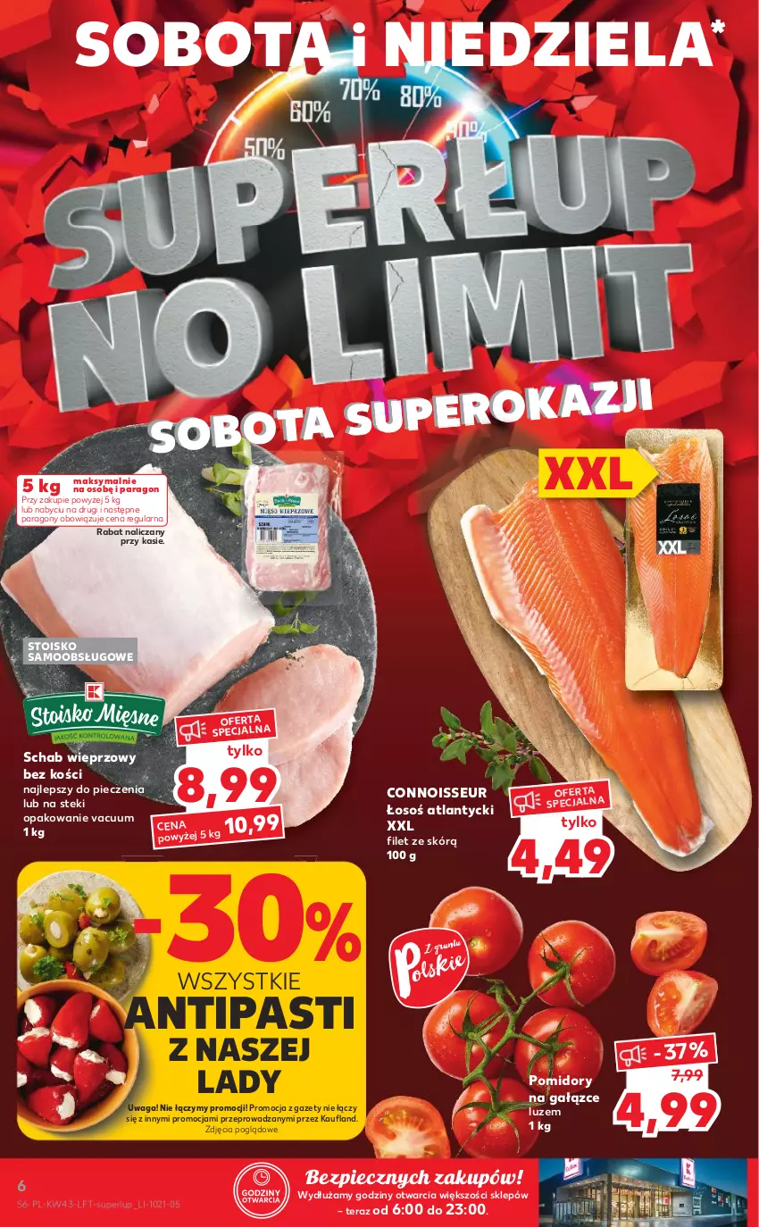 Gazetka promocyjna Kaufland - OFERTA TYGODNIA - ważna 28.10 do 03.11.2021 - strona 6 - produkty: Piec, Pomidory, Schab wieprzowy, Stek, Tera, Waga