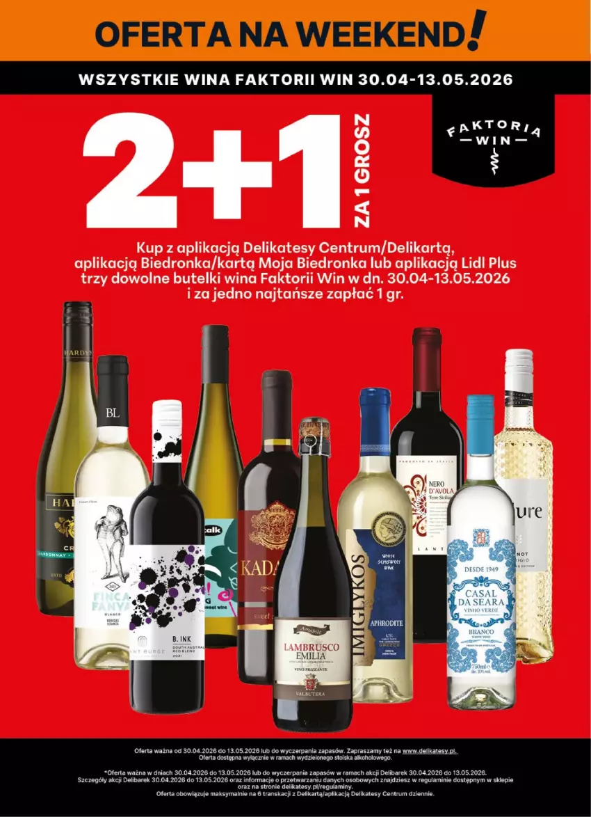 Gazetka promocyjna Delikatesy Centrum - Delibarek DC18-DC19 - ważna 30.04 do 13.05.2026 - strona 2 - produkty: Dron, Fa, Rama, Rum, Tran