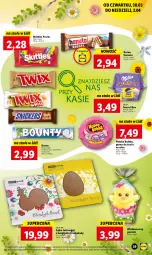 Gazetka promocyjna Lidl - GAZETKA - Gazetka - ważna od 02.04 do 02.04.2023 - strona 39 - produkty: Piernik, Bounty, Twix, Snickers, Baton, Guma do żucia, Milka, Kogut, LG