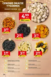 Gazetka promocyjna Auchan - Gazetka Święta jak babcię kocham Hipermarket Auchan - Gazetka - ważna od 23.12 do 23.12.2025 - strona 18 - produkty: Pistacje, Migdały łuskane, Migdały, Rodzynki, Jabłka