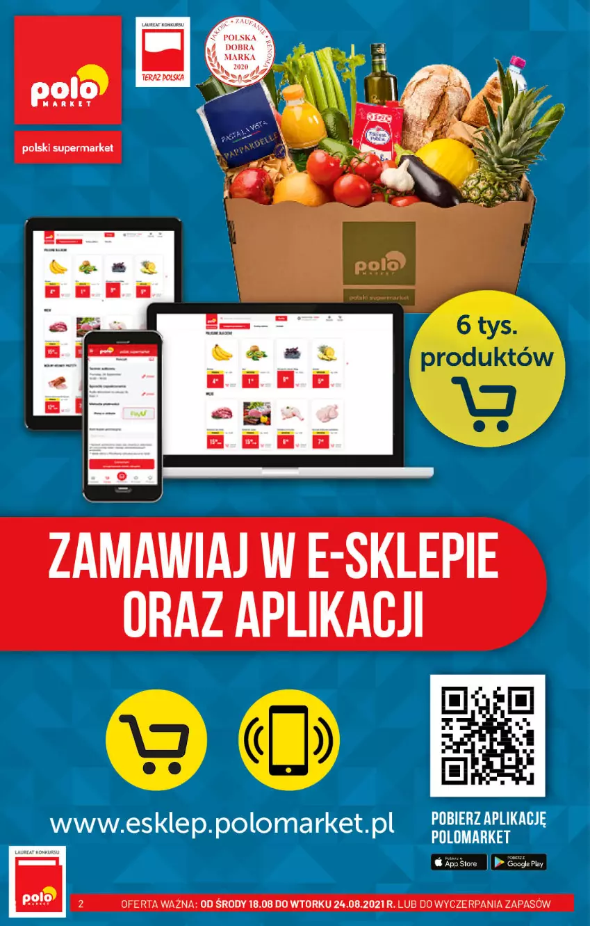 Gazetka promocyjna PoloMarket - Gazetka pomocyjna - ważna 18.08 do 24.08.2021 - strona 2