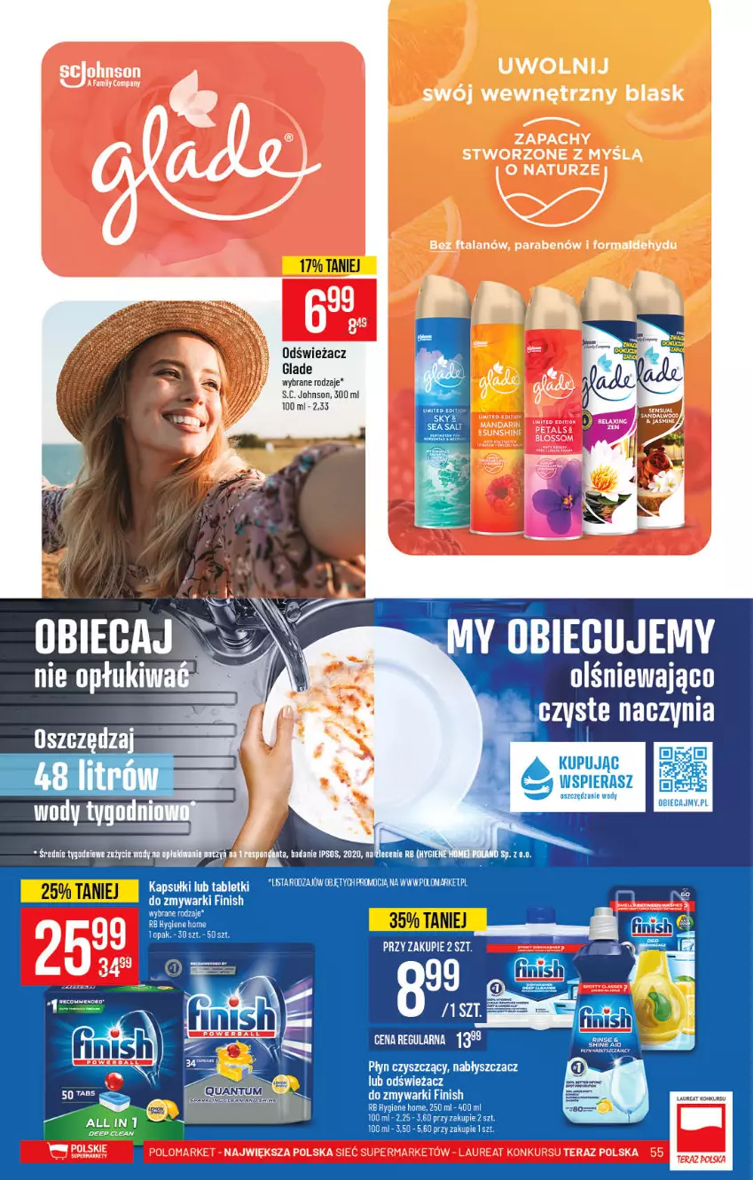 Gazetka promocyjna PoloMarket - Gazetka pomocyjna - ważna 18.08 do 24.08.2021 - strona 55 - produkty: Finish, Sos, Tablet, Zmywarki