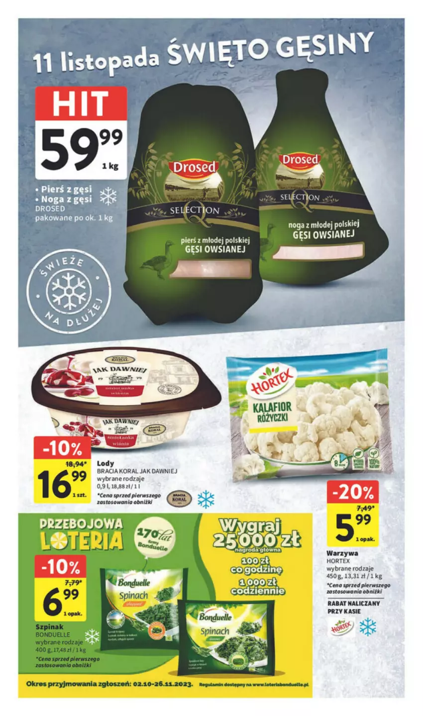 Gazetka promocyjna Intermarche - ważna 09.11 do 15.11.2023 - strona 17 - produkty: Hortex, Warzywa