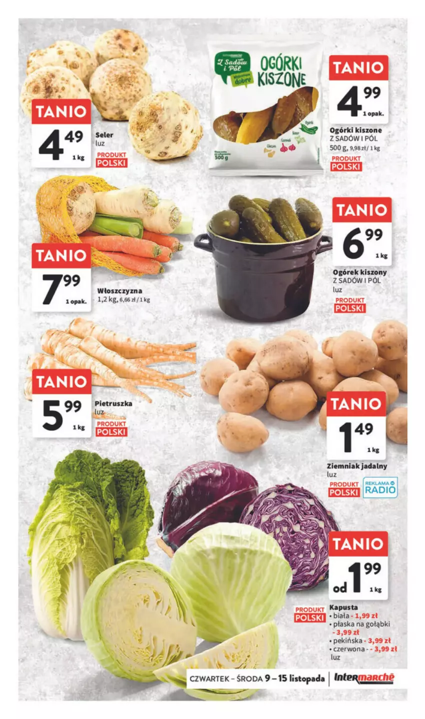 Gazetka promocyjna Intermarche - ważna 09.11 do 15.11.2023 - strona 7 - produkty: Ogórek