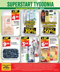 Gazetka promocyjna Topaz - Gazetka - Gazetka - ważna od 29.07 do 29.07.2026 - strona 42 - produkty: Pierogi, Ser, Borówka, Jogurt, Cars, Gouda, Olej, Jogurt pitny