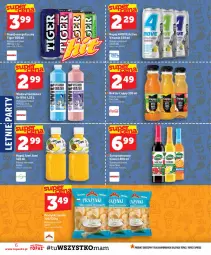 Gazetka promocyjna Topaz - Gazetka - Gazetka - ważna od 29.07 do 29.07.2026 - strona 6 - produkty: Top, Napój energetyczny, Tiger, Syrop, Cappy, Napój, Nektar