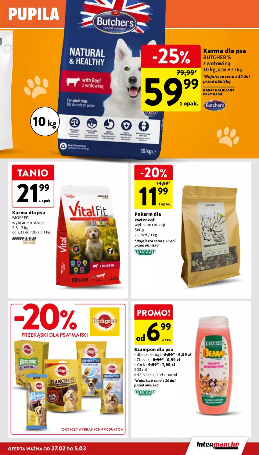 Gazetka promocyjna Intermarche - Gazetka Intermarche - ważna 27.02 do 05.03.2025 - strona 35 - produkty: Przekąski dla psa, Szampon