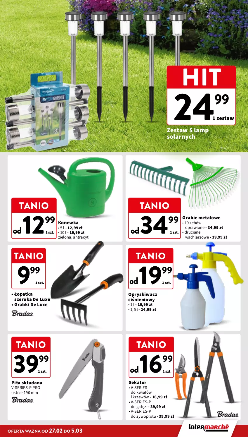 Gazetka promocyjna Intermarche - Gazetka Intermarche - ważna 27.02 do 05.03.2025 - strona 41 - produkty: Gra, Konewka, Sekator, Ser