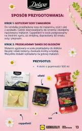 Gazetka promocyjna Lidl - KATALOG WIELKANOC - Gazetka - ważna od 09.04 do 09.04.2023 - strona 13 - produkty: Makaron, Sos, Oliwki, Pieprz, Pellet, Bazyl, Olej, Ocet, Rondel