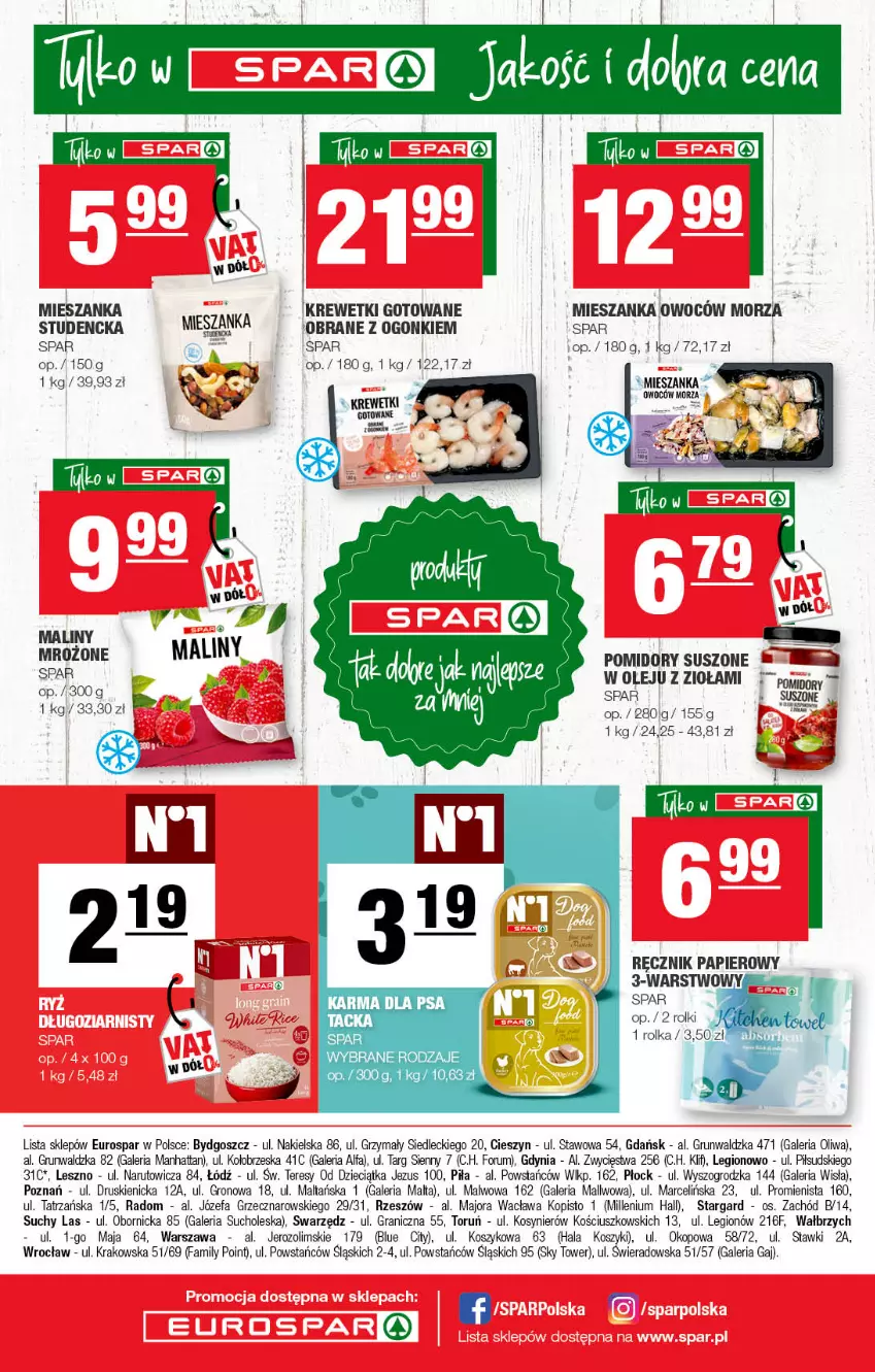 Gazetka promocyjna Spar - EuroSpar - ważna 26.06 do 06.07.2022 - strona 8 - produkty: Dzieci, Fa, Gra, Kosz, Krewetki, LG, Maliny, Olej, Papier, Pomidory, Ręcznik, Rolki, Rum