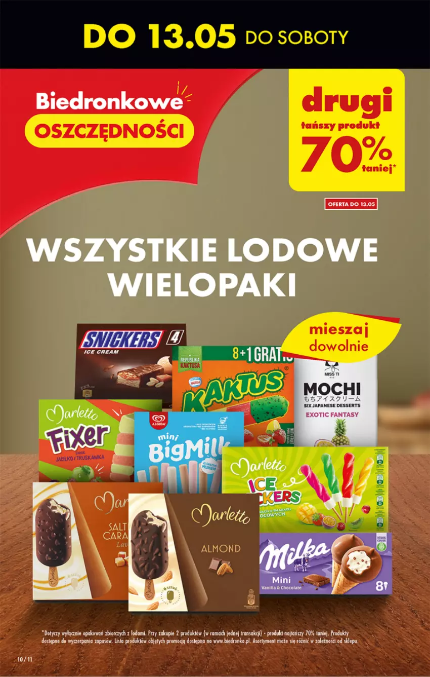 Gazetka promocyjna Biedronka - Gazetka - Biedronka.pl - ważna 11.05 do 17.05.2023 - strona 10 - produkty: Dron, Fa, Fanta, Rama, Ser, Tran